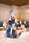 [Cosplay][my suite] Atsuki あつき - Shenhe & Ganyu (Genshin Impact)