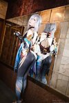 [Cosplay][my suite] Atsuki あつき - Shenhe & Ganyu (Genshin Impact)