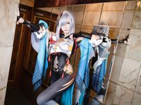 [Cosplay][my suite] Atsuki あつき - Shenhe & Ganyu (Genshin Impact)