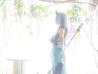 [Cosplay][my suite] Atsuki あつき - Shenhe & Ganyu (Genshin Impact)