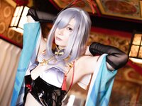 [Cosplay][my suite] Atsuki あつき - Shenhe & Ganyu (Genshin Impact)