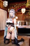 [Cosplay][my suite] Atsuki あつき - Shenhe & Ganyu (Genshin Impact)
