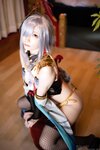 [Cosplay][my suite] Atsuki あつき - Shenhe & Ganyu (Genshin Impact)