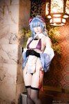 [Cosplay][my suite] Atsuki あつき - Shenhe & Ganyu (Genshin Impact)