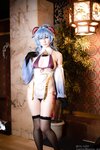 [Cosplay][my suite] Atsuki あつき - Shenhe & Ganyu (Genshin Impact)