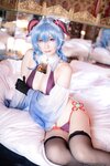 [Cosplay][my suite] Atsuki あつき - Shenhe & Ganyu (Genshin Impact)