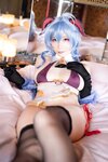 [Cosplay][my suite] Atsuki あつき - Shenhe & Ganyu (Genshin Impact)