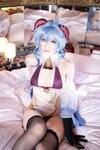 [Cosplay][my suite] Atsuki あつき - Shenhe & Ganyu (Genshin Impact)