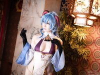 [Cosplay][my suite] Atsuki あつき - Shenhe & Ganyu (Genshin Impact)