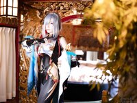 [Cosplay][my suite] Atsuki あつき - Shenhe & Ganyu (Genshin Impact)