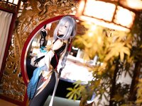 [Cosplay][my suite] Atsuki あつき - Shenhe & Ganyu (Genshin Impact)