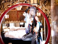 [Cosplay][my suite] Atsuki あつき - Shenhe & Ganyu (Genshin Impact)