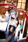 [Cosplay][my suite] Atsuki あつき - Shenhe & Ganyu (Genshin Impact)