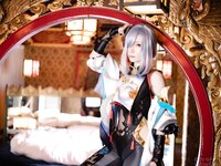 [Cosplay][my suite] Atsuki あつき - Shenhe & Ganyu (Genshin Impact)