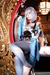 [Cosplay][my suite] Atsuki あつき - Shenhe & Ganyu (Genshin Impact)