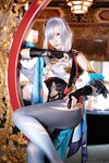 [Cosplay][my suite] Atsuki あつき - Shenhe & Ganyu (Genshin Impact)