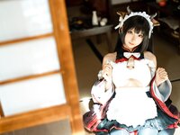 [Cosplay] Chun Momo 蠢沫沫 - Cow Maid 牛牛女仆