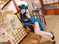 [Cosplay] Yaokoututu 咬一口兔娘ovo - Bilan File Feisaki 碧蓝档案·妃咲