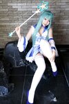 [Cosplay] Rin Higurashi 日暮りん - Miracle ☆ 2P みらくる☆２Pみこ