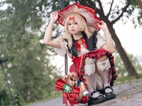[Cosplay] Yaokoututu 咬一口兔娘ovo - Qihua Xingzhu·Keli 琪花星烛·可莉