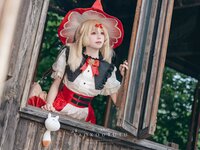 [Cosplay] Yaokoututu 咬一口兔娘ovo - Qihua Xingzhu·Keli 琪花星烛·可莉