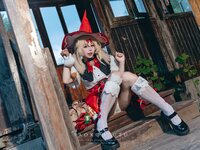 [Cosplay] Yaokoututu 咬一口兔娘ovo - Qihua Xingzhu·Keli 琪花星烛·可莉
