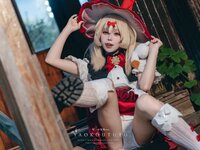 [Cosplay] Yaokoututu 咬一口兔娘ovo - Qihua Xingzhu·Keli 琪花星烛·可莉