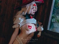 [Cosplay] Yaokoututu 咬一口兔娘ovo - Qihua Xingzhu·Keli 琪花星烛·可莉