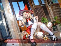 [Cosplay] Yaokoututu 咬一口兔娘ovo - Qihua Xingzhu·Keli 琪花星烛·可莉