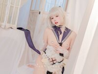 [Cosplay] Yaokoututu 咬一口兔娘ovo - Young lady dressing up 梳妆的大小姐