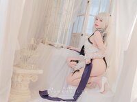 [Cosplay] Yaokoututu 咬一口兔娘ovo - Young lady dressing up 梳妆的大小姐