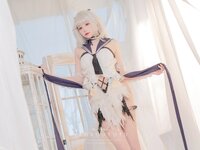 [Cosplay] Yaokoututu 咬一口兔娘ovo - Young lady dressing up 梳妆的大小姐