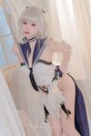 [Cosplay] Yaokoututu 咬一口兔娘ovo - Young lady dressing up 梳妆的大小姐