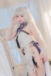 [Cosplay] Yaokoututu 咬一口兔娘ovo - Young lady dressing up 梳妆的大小姐