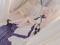 [Cosplay] Yaokoututu 咬一口兔娘ovo - Young lady dressing up 梳妆的大小姐