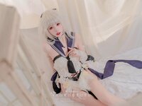 [Cosplay] Yaokoututu 咬一口兔娘ovo - Young lady dressing up 梳妆的大小姐