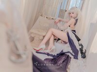 [Cosplay] Yaokoututu 咬一口兔娘ovo - Young lady dressing up 梳妆的大小姐
