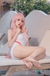 [Cosplay] Yaokoututu 咬一口兔娘ovo - National Team 02 Swimsuit 国家队02泳装