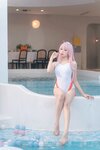 [Cosplay] Yaokoututu 咬一口兔娘ovo - National Team 02 Swimsuit 国家队02泳装