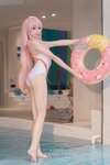 [Cosplay] Yaokoututu 咬一口兔娘ovo - National Team 02 Swimsuit 国家队02泳装