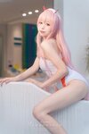 [Cosplay] Yaokoututu 咬一口兔娘ovo - National Team 02 Swimsuit 国家队02泳装