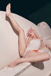 [Cosplay] Yaokoututu 咬一口兔娘ovo - National Team 02 Swimsuit 国家队02泳装