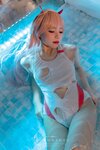 [Cosplay] Yaokoututu 咬一口兔娘ovo - National Team 02 Swimsuit 国家队02泳装