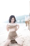 [Cosplay] 鱼子酱雨后海滩写真