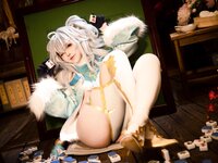 [Cosplay] G44不会受伤 芙洛伦春节