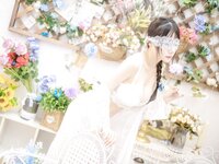 [Cosplay] Vanilla Meow Lulu 香草喵露露 - White Rose 白色玫瑰