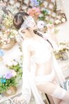 [Cosplay] Vanilla Meow Lulu 香草喵露露 - White Rose 白色玫瑰