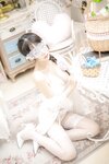[Cosplay] Vanilla Meow Lulu 香草喵露露 - White Rose 白色玫瑰