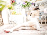 [Cosplay] Vanilla Meow Lulu 香草喵露露 - White Rose 白色玫瑰