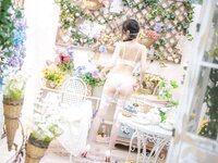 [Cosplay] Vanilla Meow Lulu 香草喵露露 - White Rose 白色玫瑰